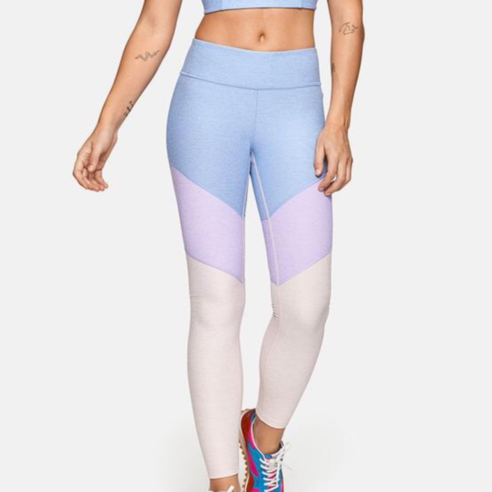 NWT Outdoor Voices 7/8 Springs Leggings Lilac XS
